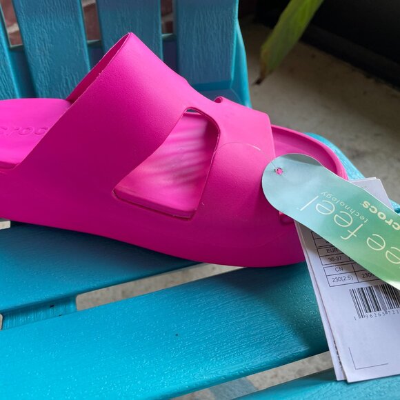 Crocs, Platform Summer Shoes, NEW! - Picture 4 of 10